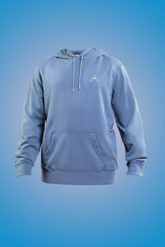 Deep Sea Blue Hoodie - Organic Comfort | Asti Clothing