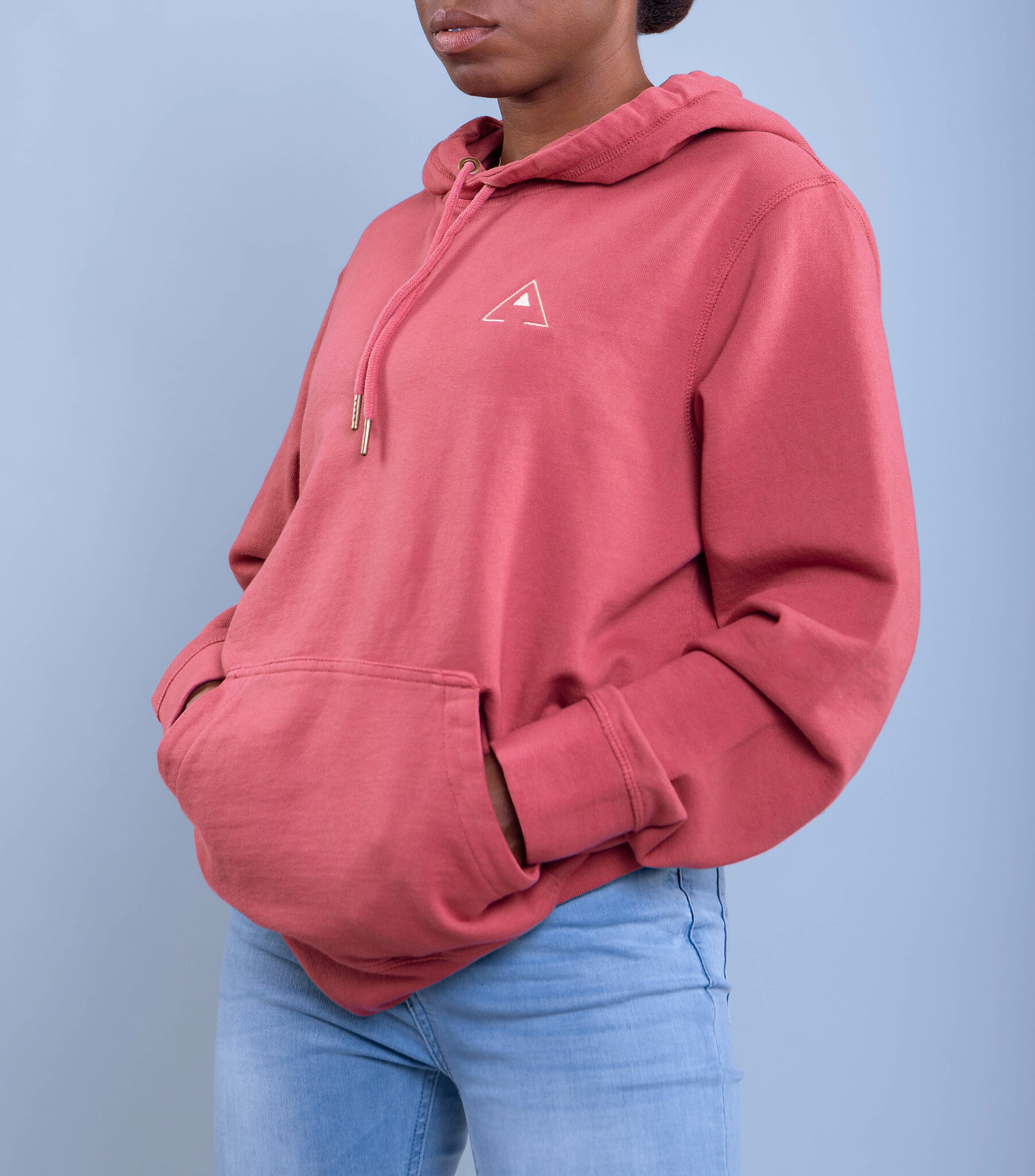 Cotton Pink Hoodie - Organic & Chic | Asti Clothing