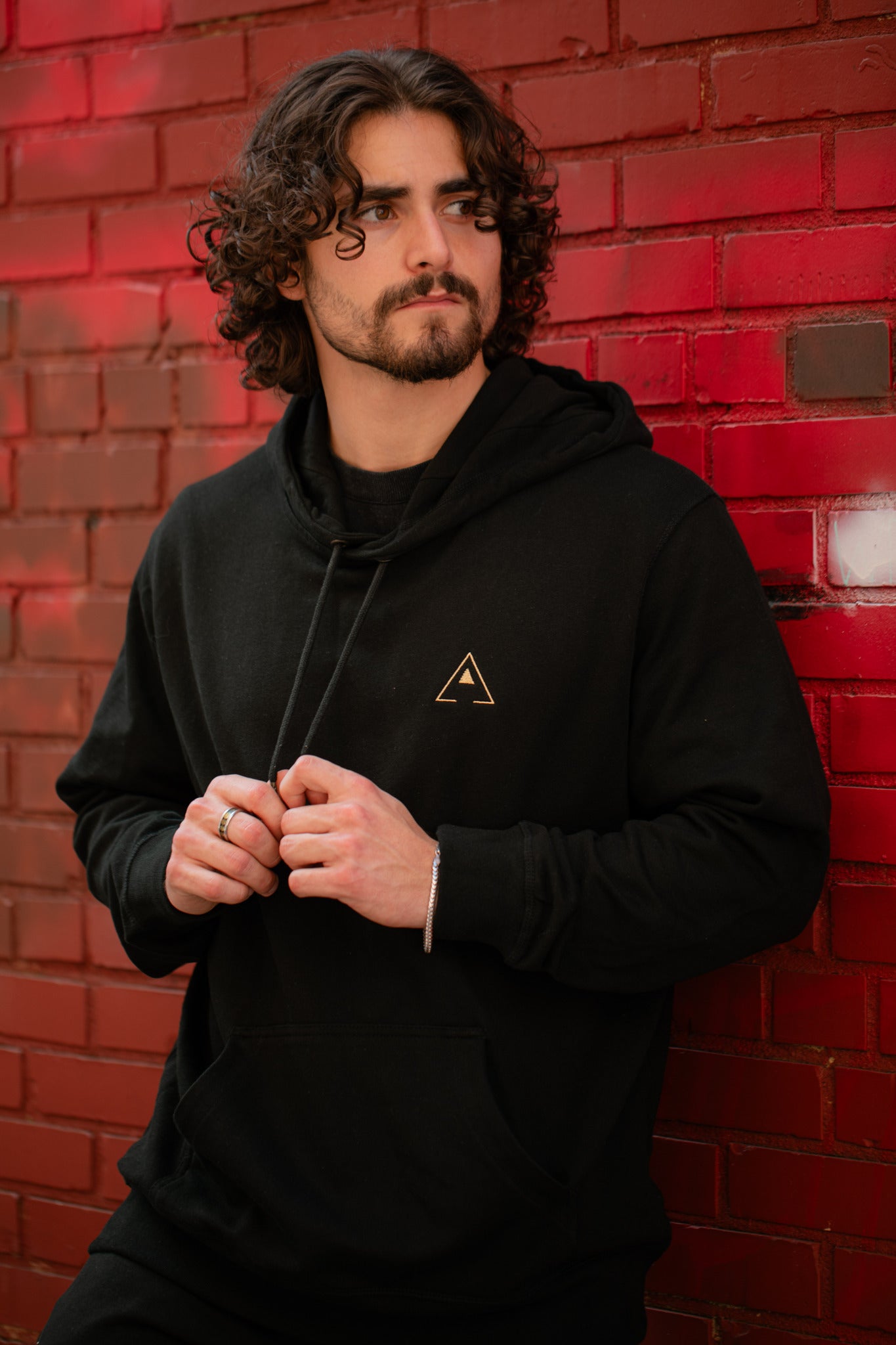 Midnight Black Hoodie - Organic & Chic | Asti Clothing